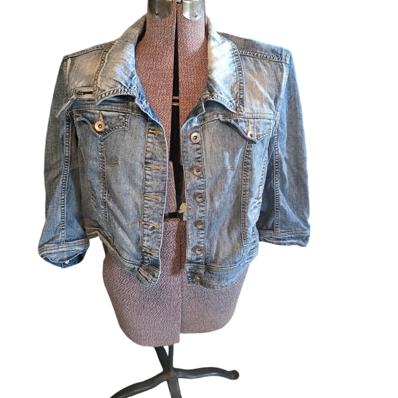 Fashion Bug Jackets & Blazers - Fashion Bug Women's jean jacket size 14